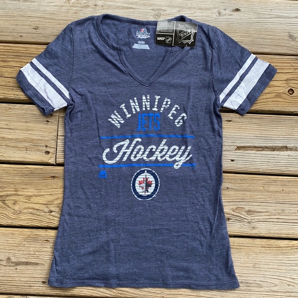 Women's Winnipeg Jets Hockey T-Shirts - Picture 1 of 2